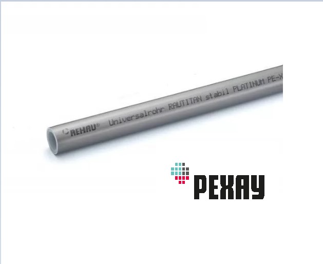 Труба Rehau Rautitan Stabil 20х2,9 мм из сшитого полиэтилена (11301311100) (отрезок 1 м)