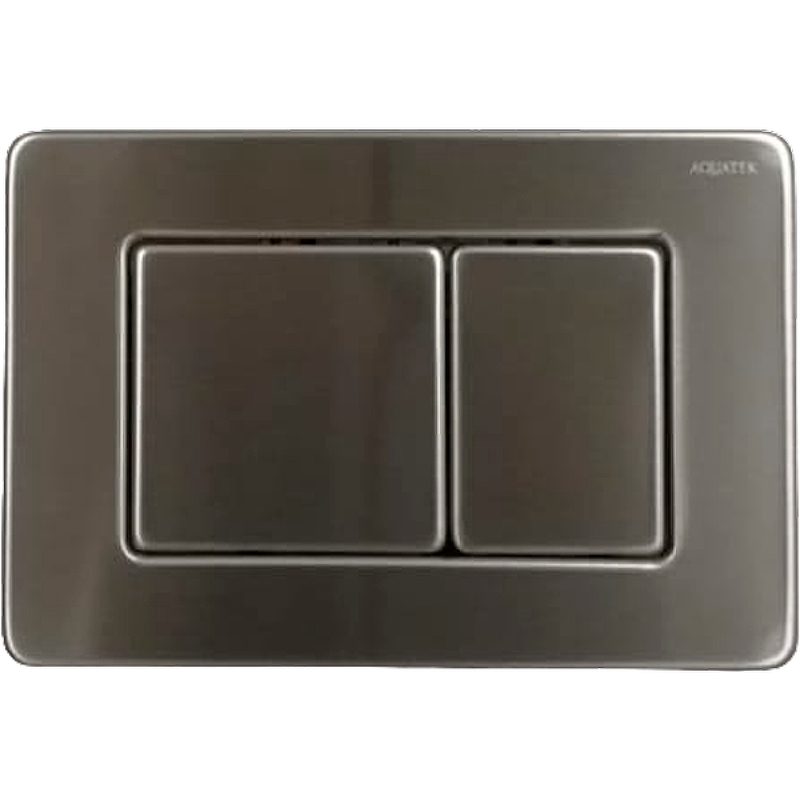 KDI-0000032 (003A) Панель смыва Aquatek нержавеющая сталь (клавиша квадрат)