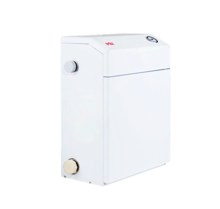 Газовый напольный парапетный котел Очаг Compact КСГЗ-10 С, газовый клапан САБК