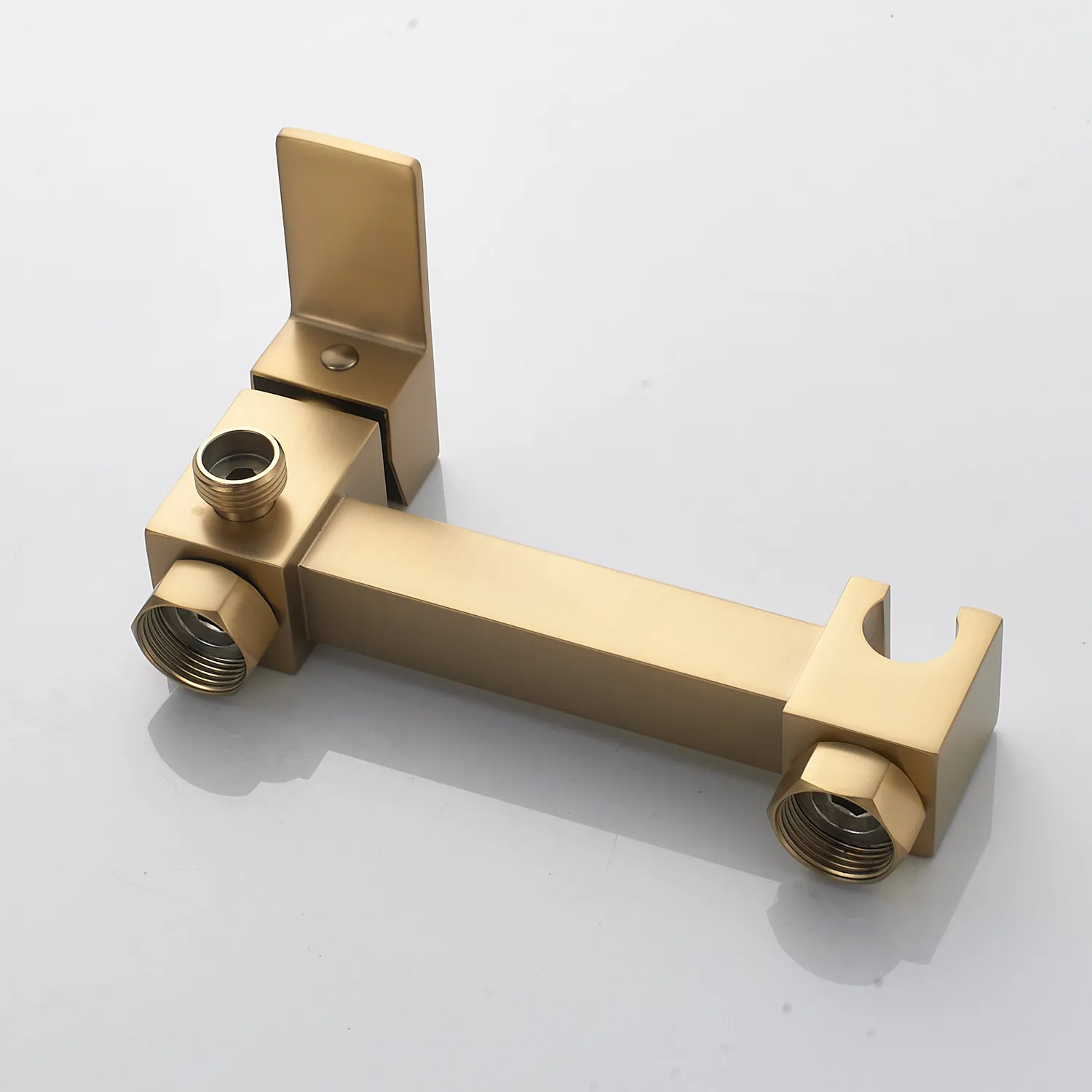 Гигиенический душ со смесителем Shevanik S137G, золотой сатин