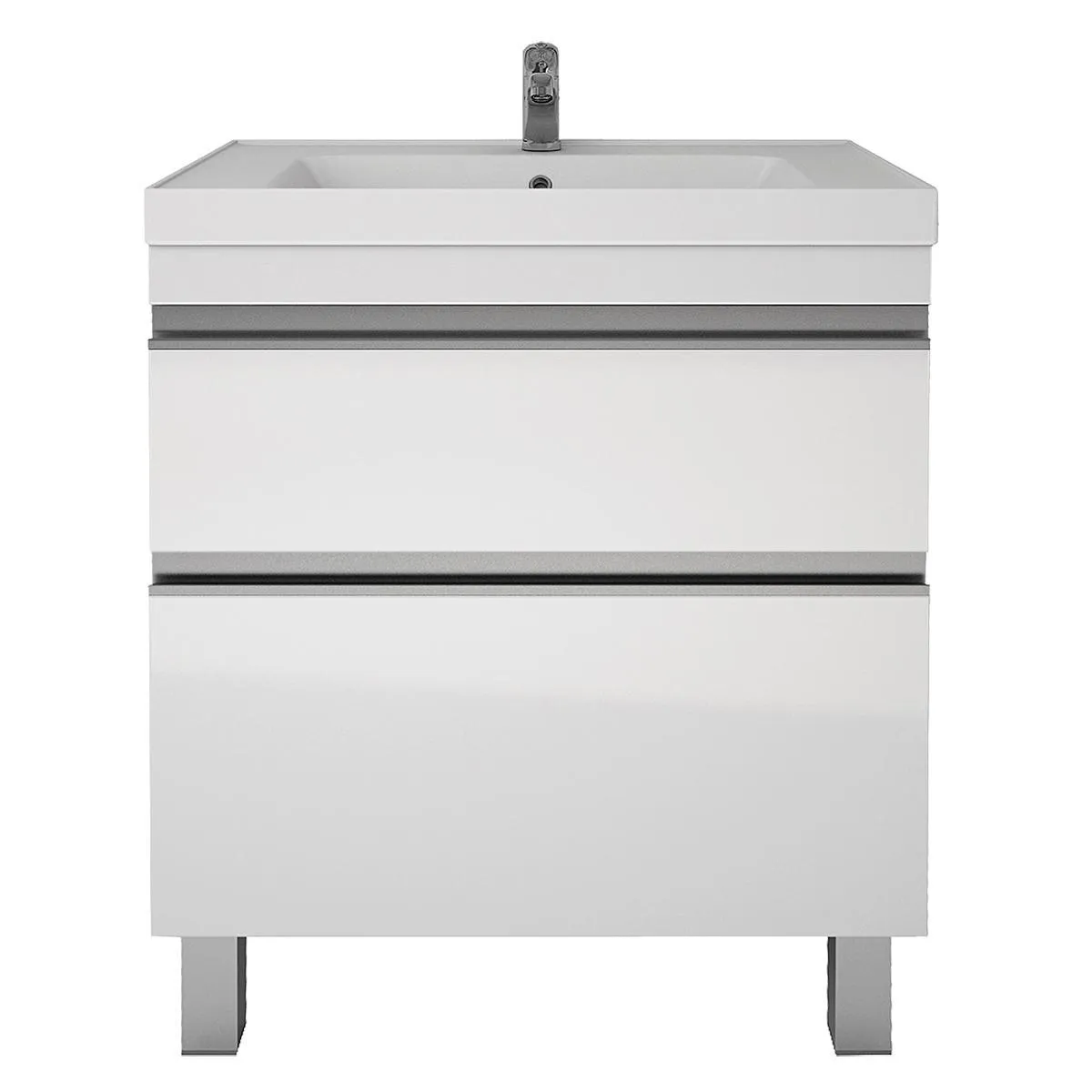 Тумба под раковину подвесная/напольная Dreja Grace Plus 90 см, белый