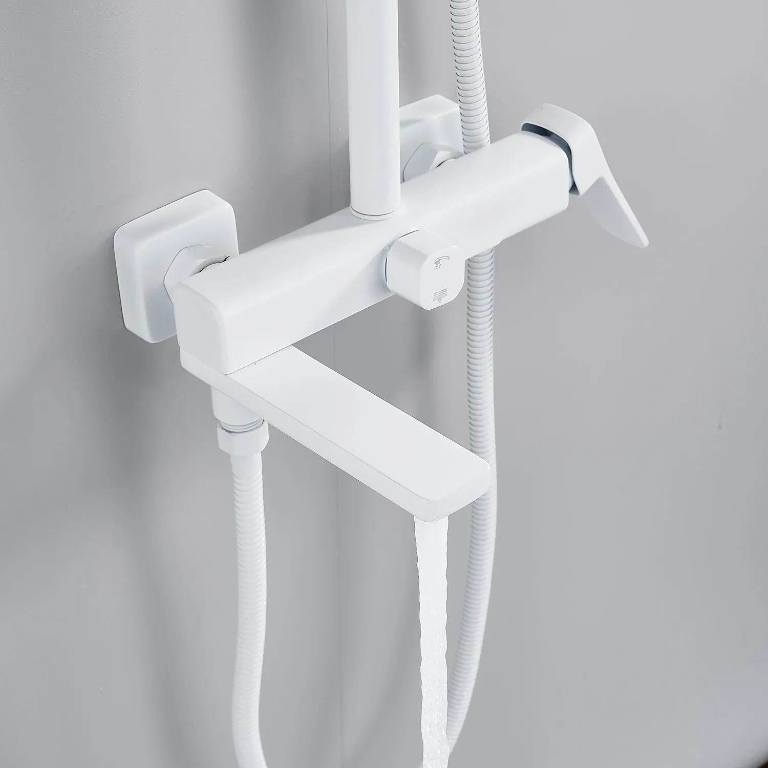 Душевая система Raffine F3699C, белый