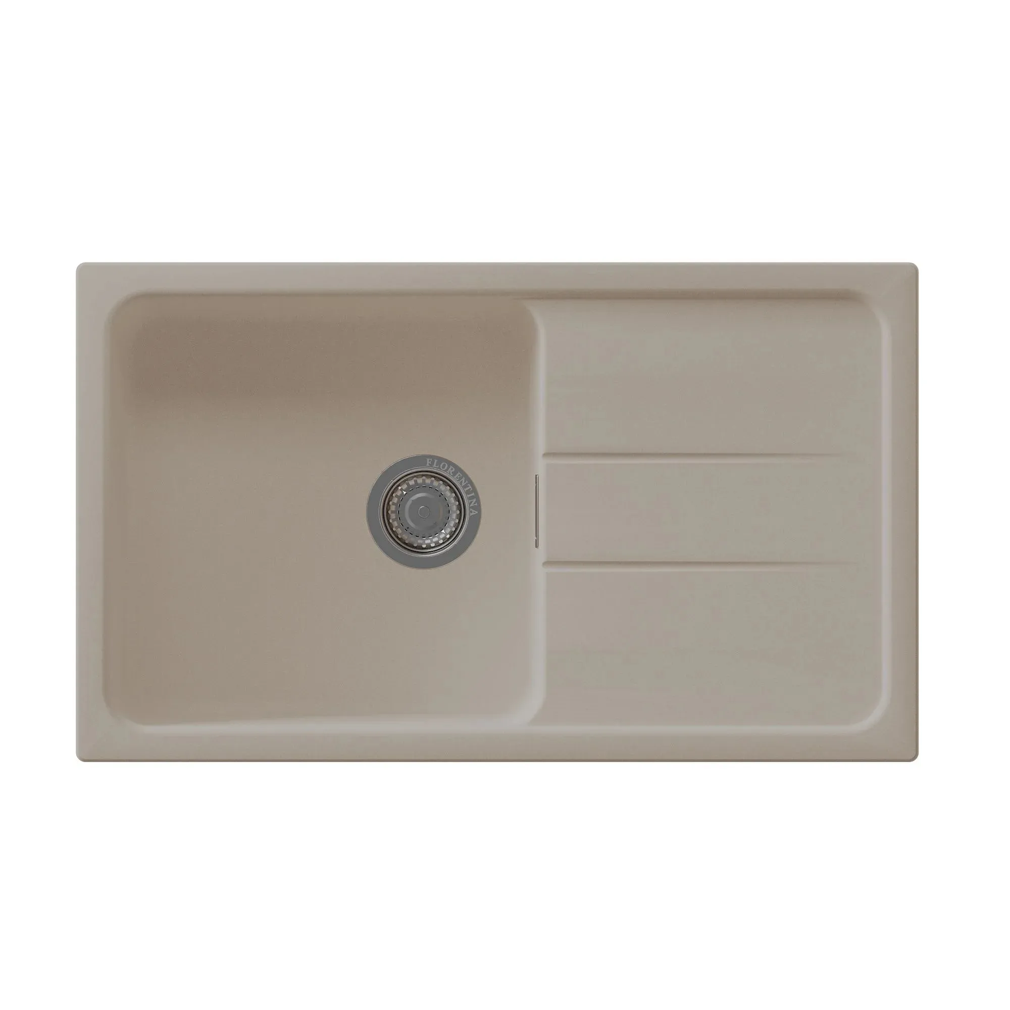 Кухонная мойка Florentina СПЕЦИЯ 17.060.D0860.104, бежевый