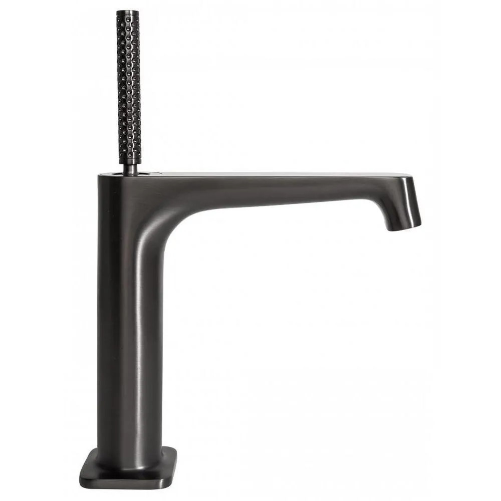 Смеситель для раковины Hansberge H1090BG, графит