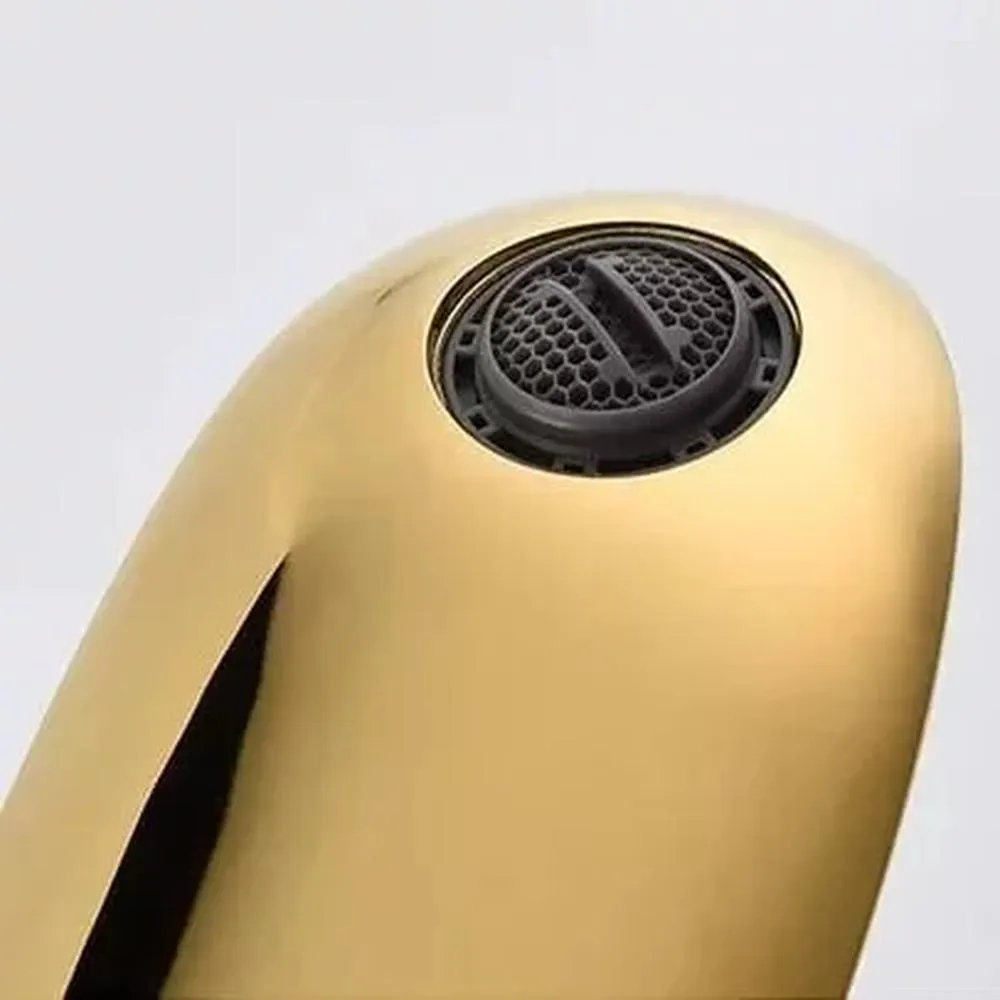 Смеситель для раковины Grocenberg GB2001GO, золото