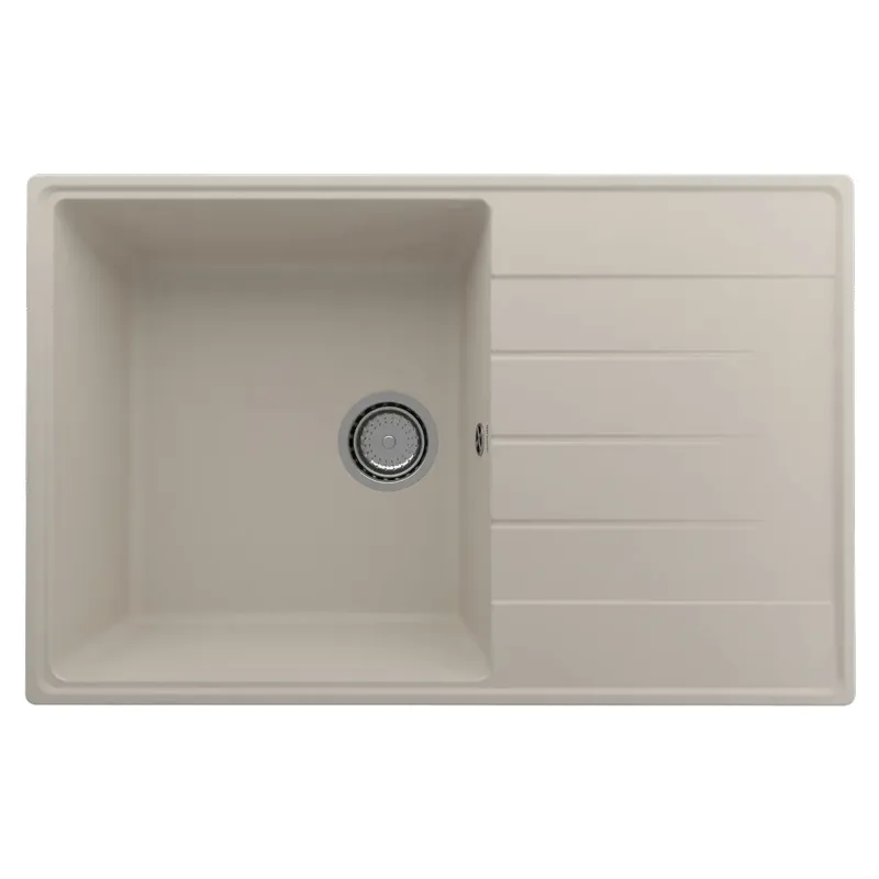 Кухонная мойка Ulgran Quartz Prima 780-02, лен
