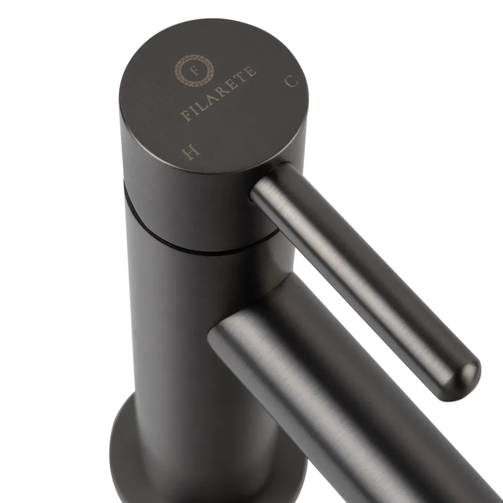 Смеситель для раковины FILARETE Roun FL5020BG, графит