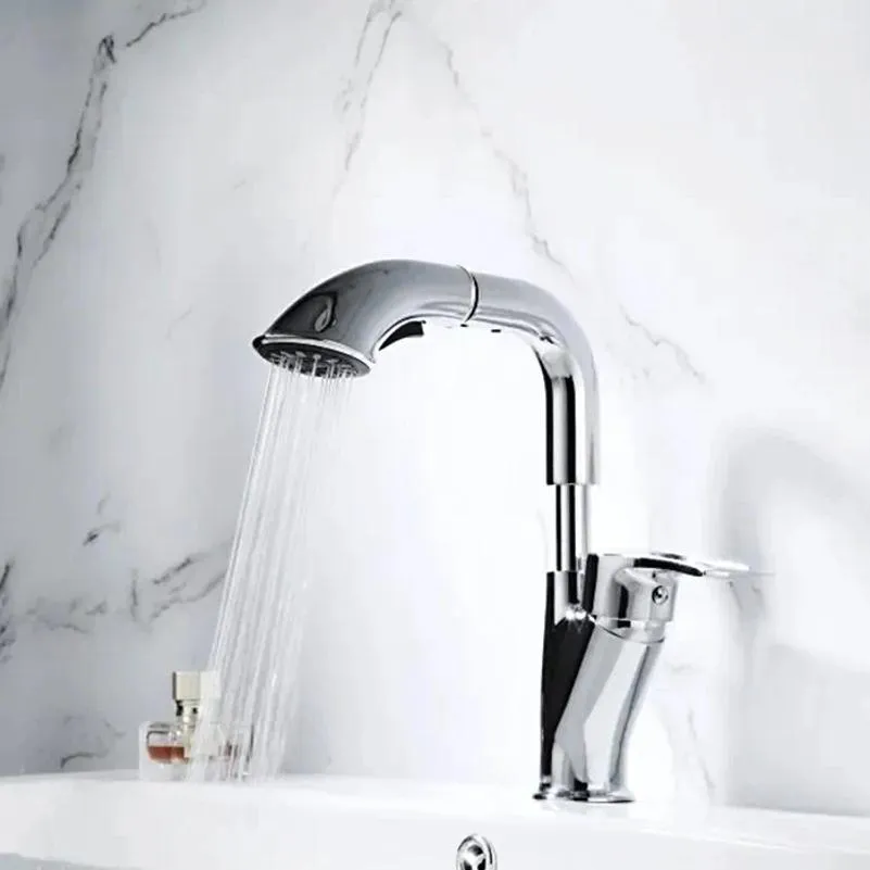 Смеситель для раковины Shevanik S5121, хром