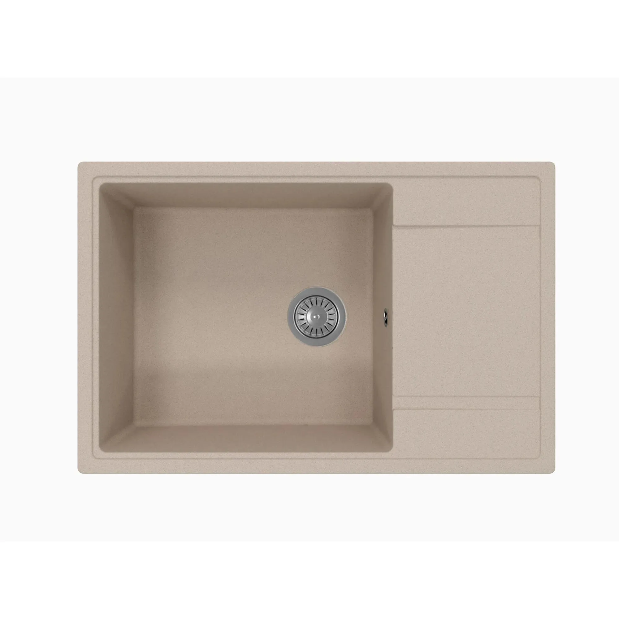 Кухонная мойка Florentina ЛИПСИ 20.505.D0780.104, бежевый