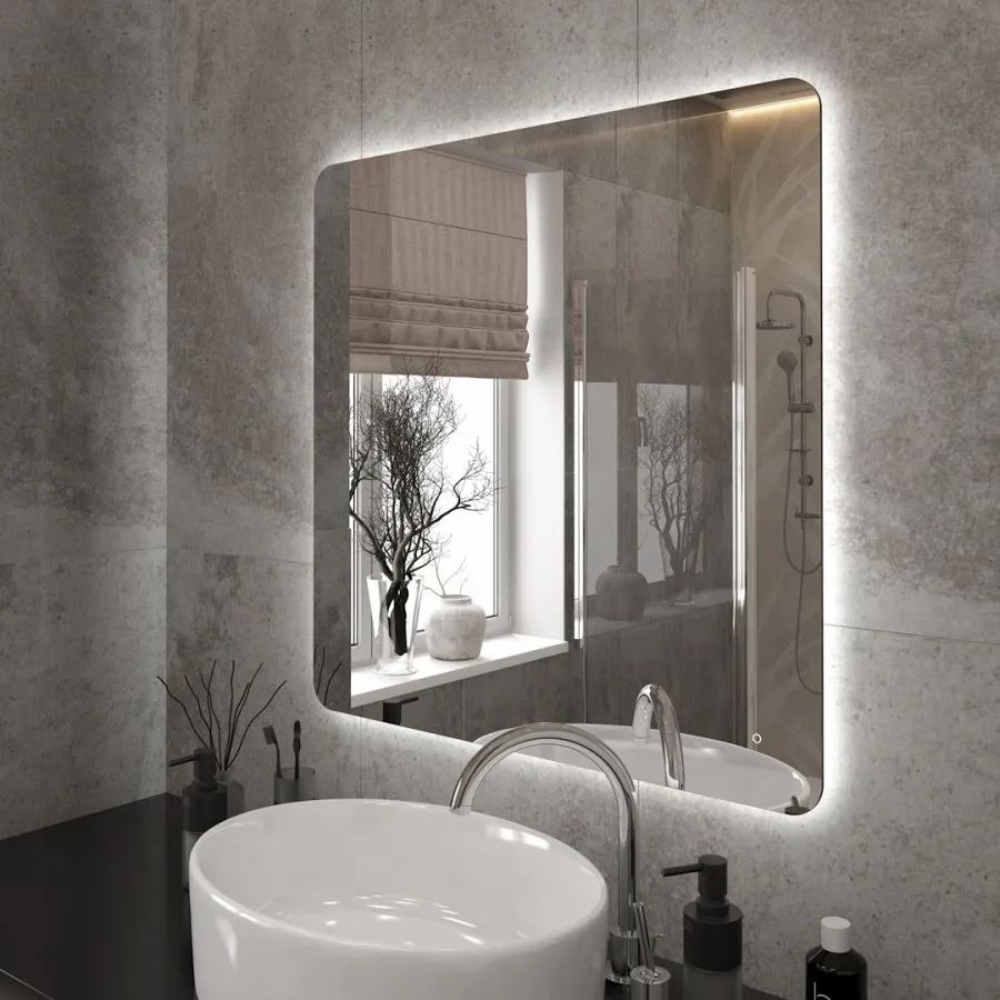 Зеркало Maretti Florenza FL148080P16EL 80x80 см