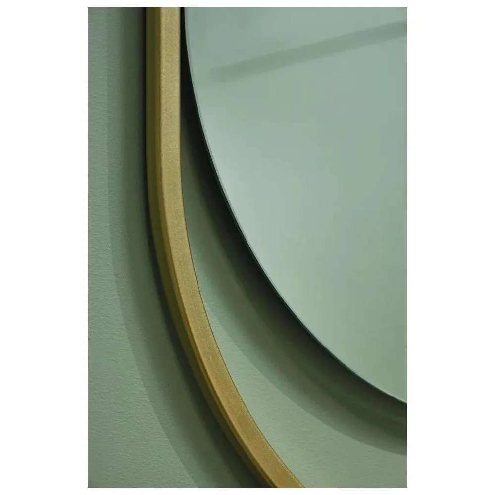 Зеркало Silver Mirrors Alba 500х1500 (металлическая рама, цвет золото)