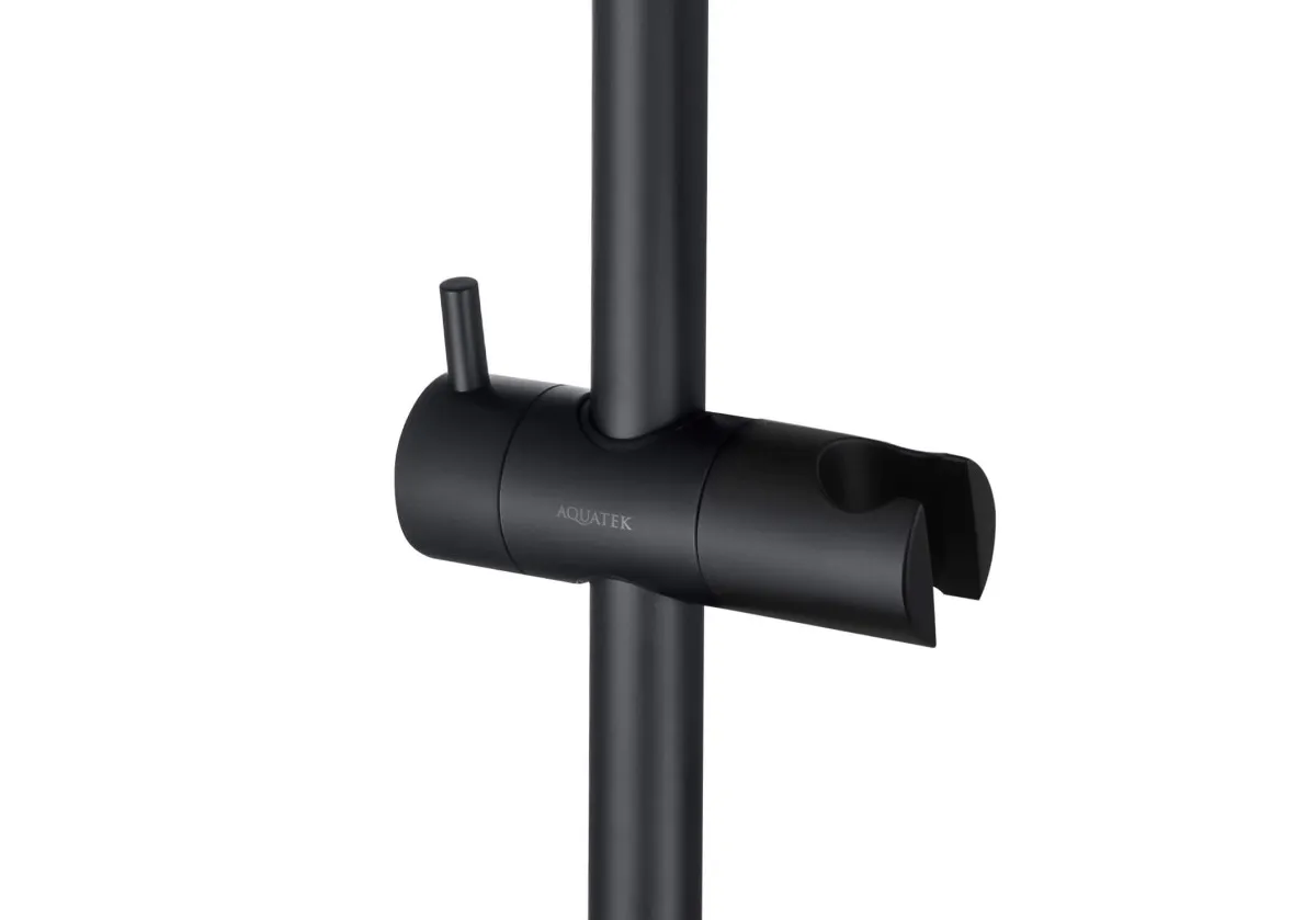 Душевая штанга AQUATEK AQ2000MB, матовый черный