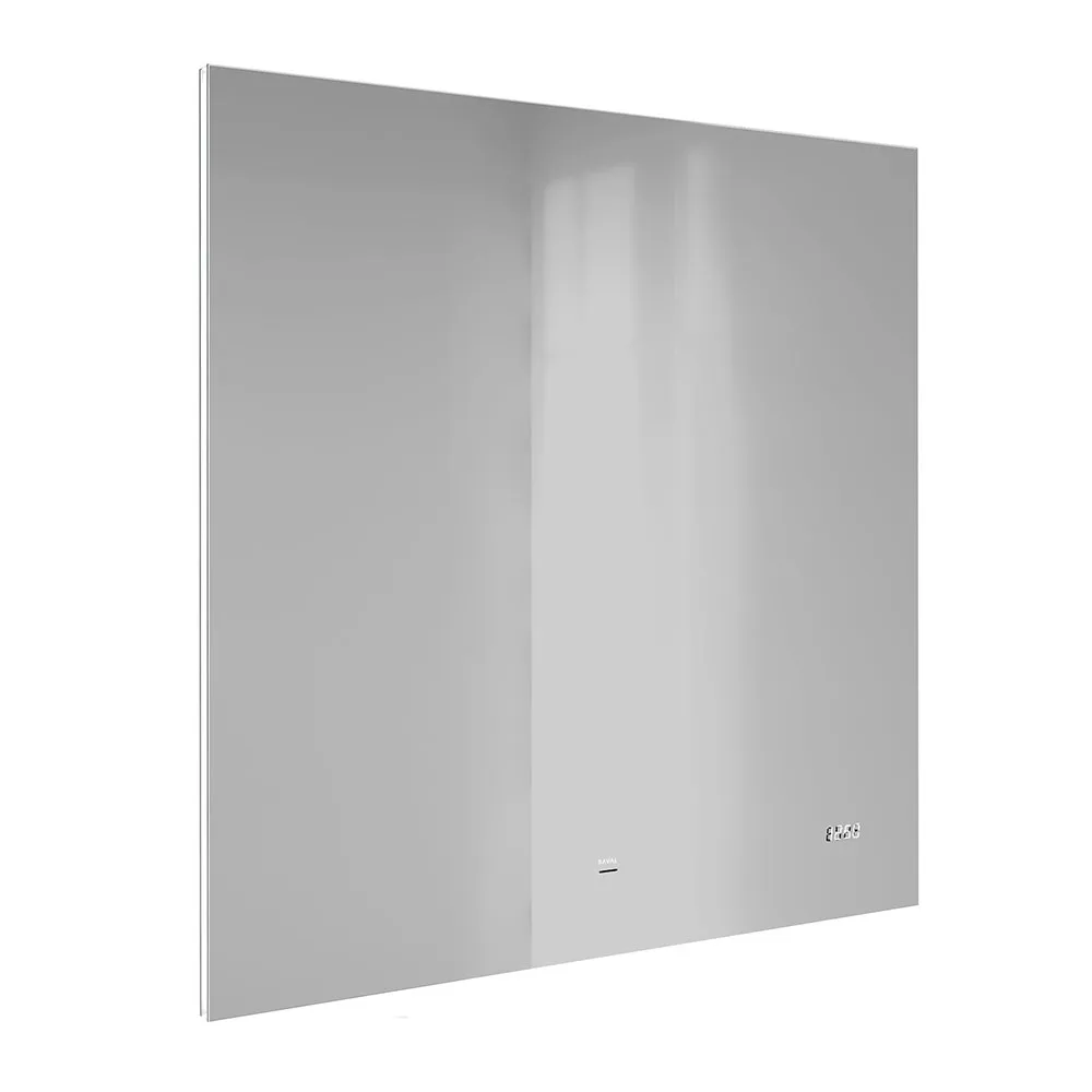 Зеркало RAVAL Квадро Kvdr.02.80/W/RL, 80 см