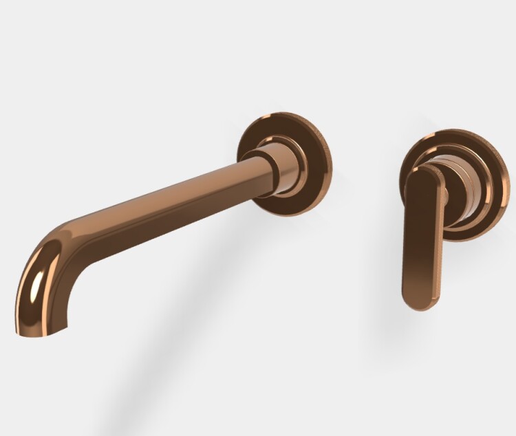 Смеситель для раковины Fima Carlo Frattini Park Lane, бронза брашированная янтарная (F1301WZX9ZS)