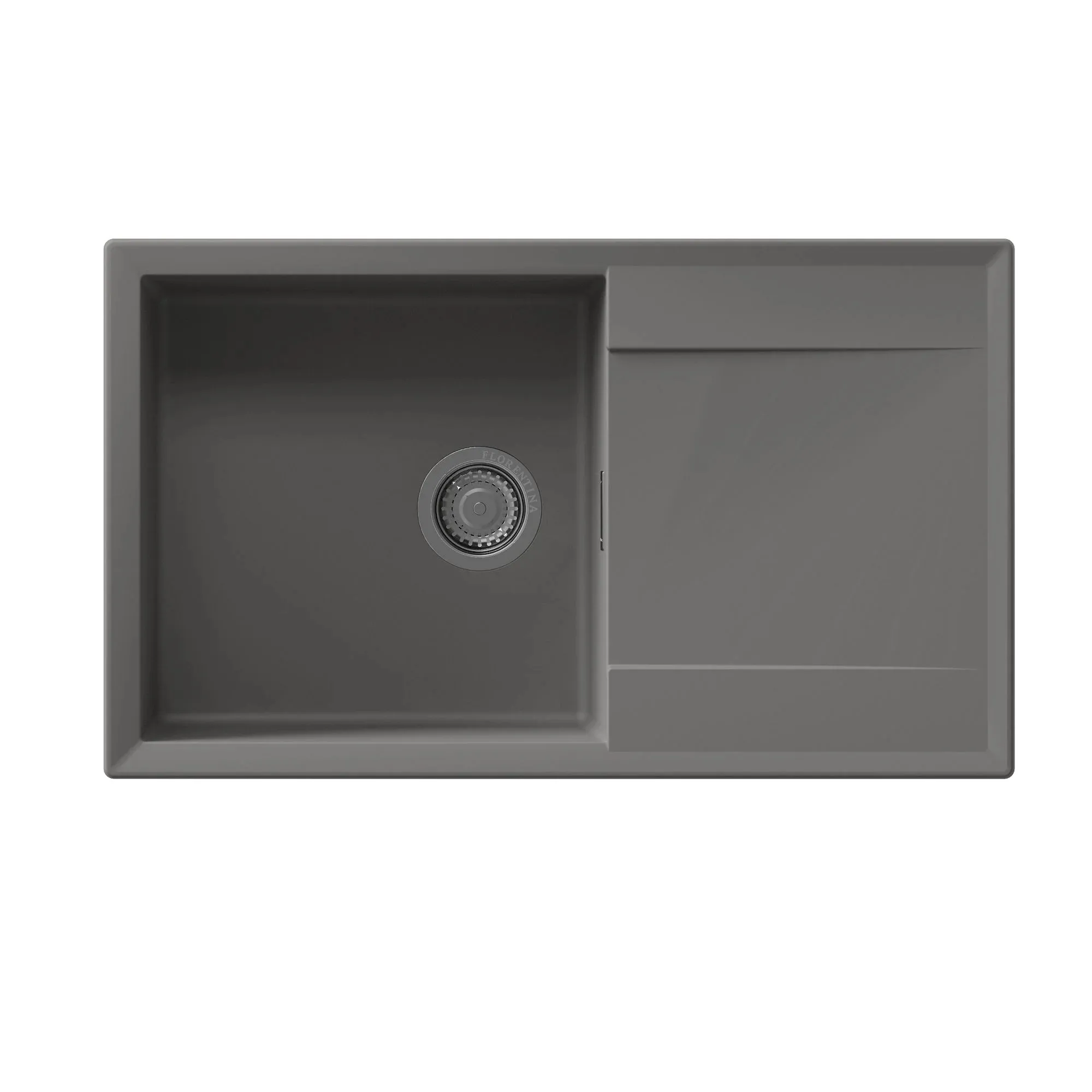 Кухонная мойка Florentina ТОСКАНА 17.050.D0860.307, серый шёлк