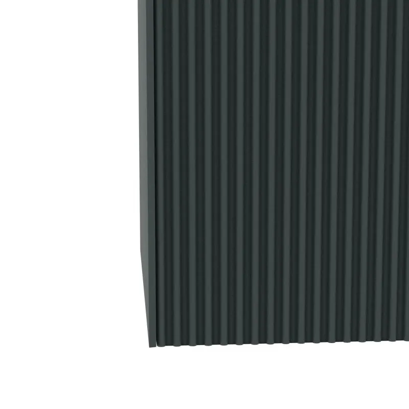 Тумба под раковину подвесная La Fenice Terra FNC-01-TER-G-100, серо-зеленая