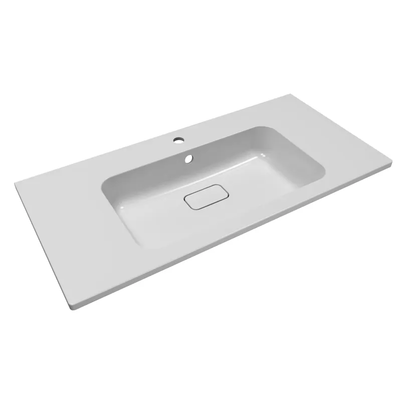 Раковина Florentina Палермо 100 см 10.230.01000.001, белая