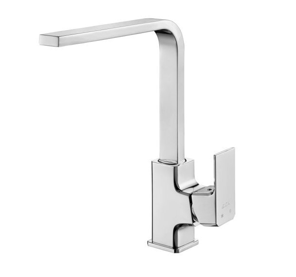 Смеситель для раковины E.C.A TIERA 286, красный хром (103318123EX)