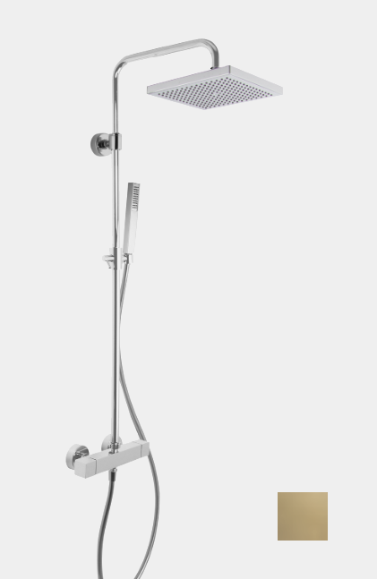 Душевая стойка Fima Carlo Frattini Shower column, шампань брашированная (F4255/Q255HS)