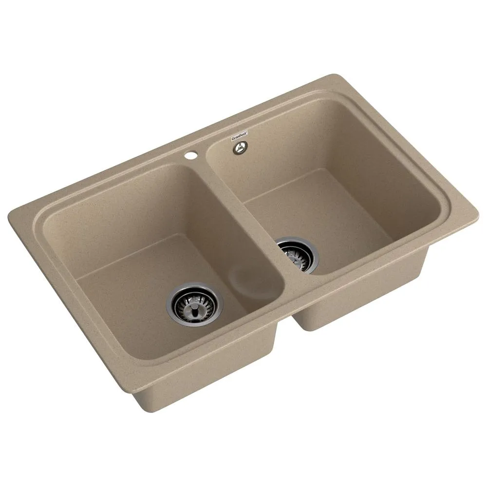 Кухонная мойка GranFest STANDART 780K, песок