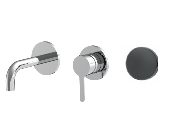 Смеситель для раковины Fima Carlo Frattini Snap, брашированный черный хром (F3121WSX9CS)