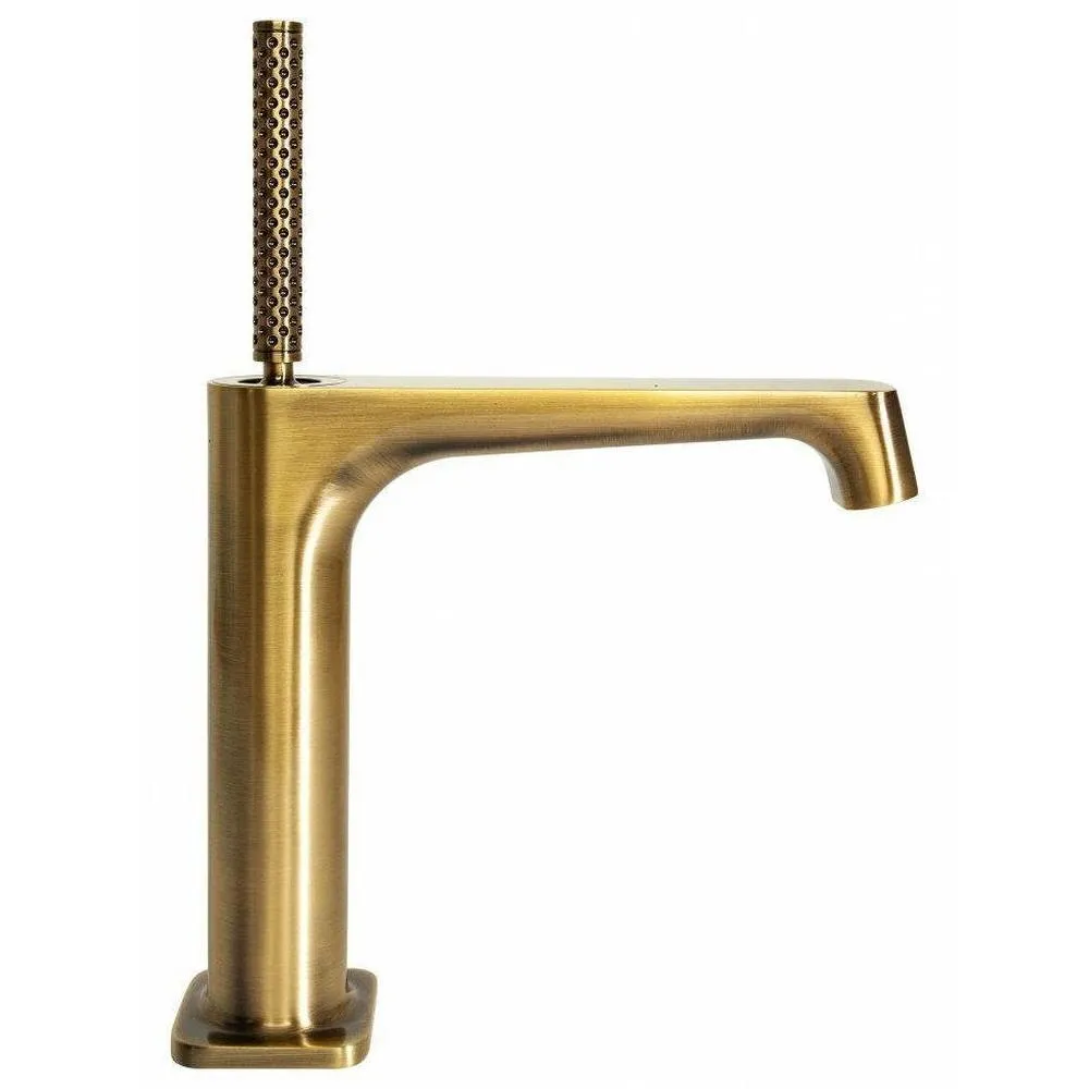 Смеситель для раковины Hansberge H1090BR, бронза