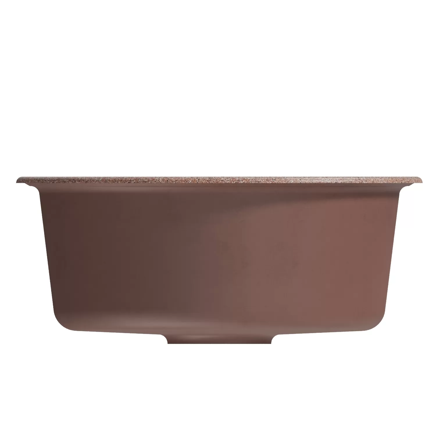 Мойкa MIXLINE ML-GM09 круглая  терракотовая (307) 510 мм (глуб. чаши 190) NEW (551794)