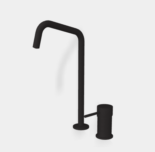 Смеситель для раковины Fima Carlo Frattini Spillo Up, черный матовый (F3271NDNS)