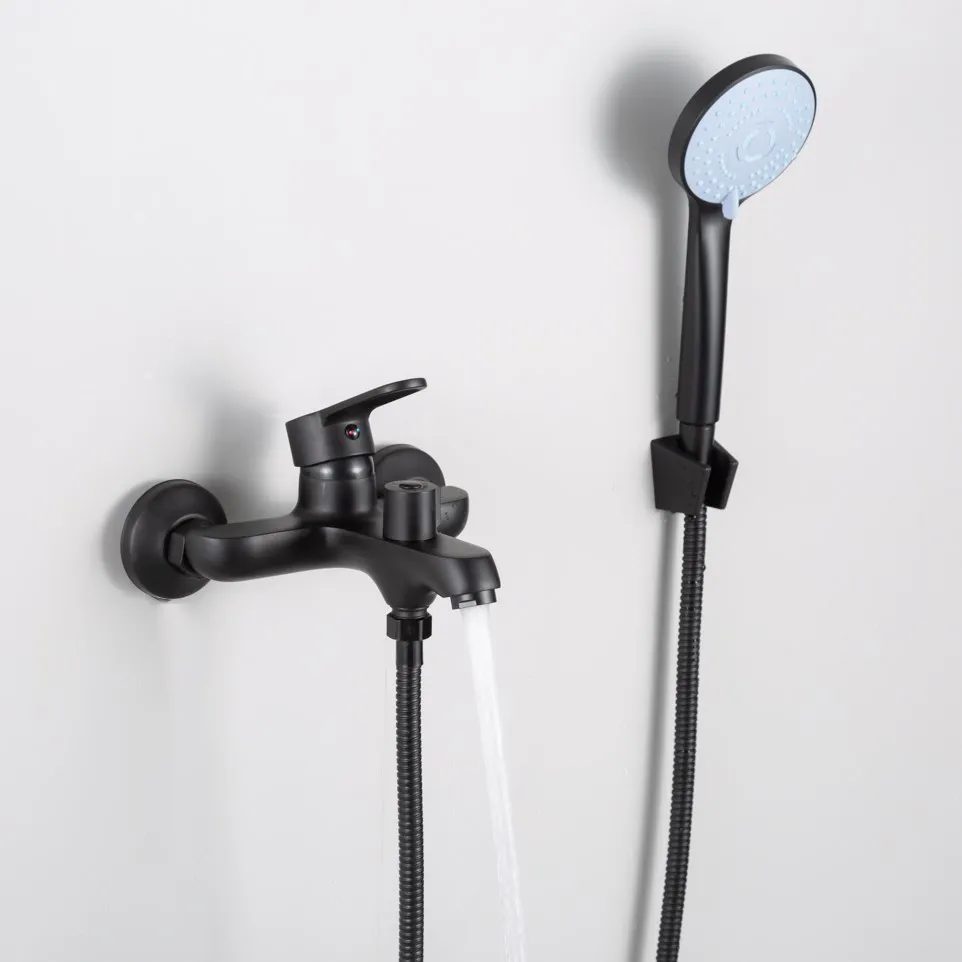 Смеситель для ванны FRUD R32157-6, черный