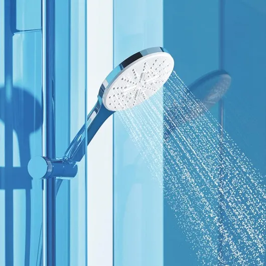 Душ ручной вида струи Grohe Rainshower SmartActive 130 3, белый / хром (26544LS0)