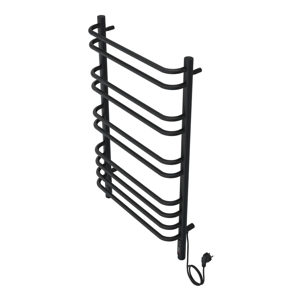 Полотенцесушитель электрический Aquatek Пандора П10 500х900, quick touch, черный муар