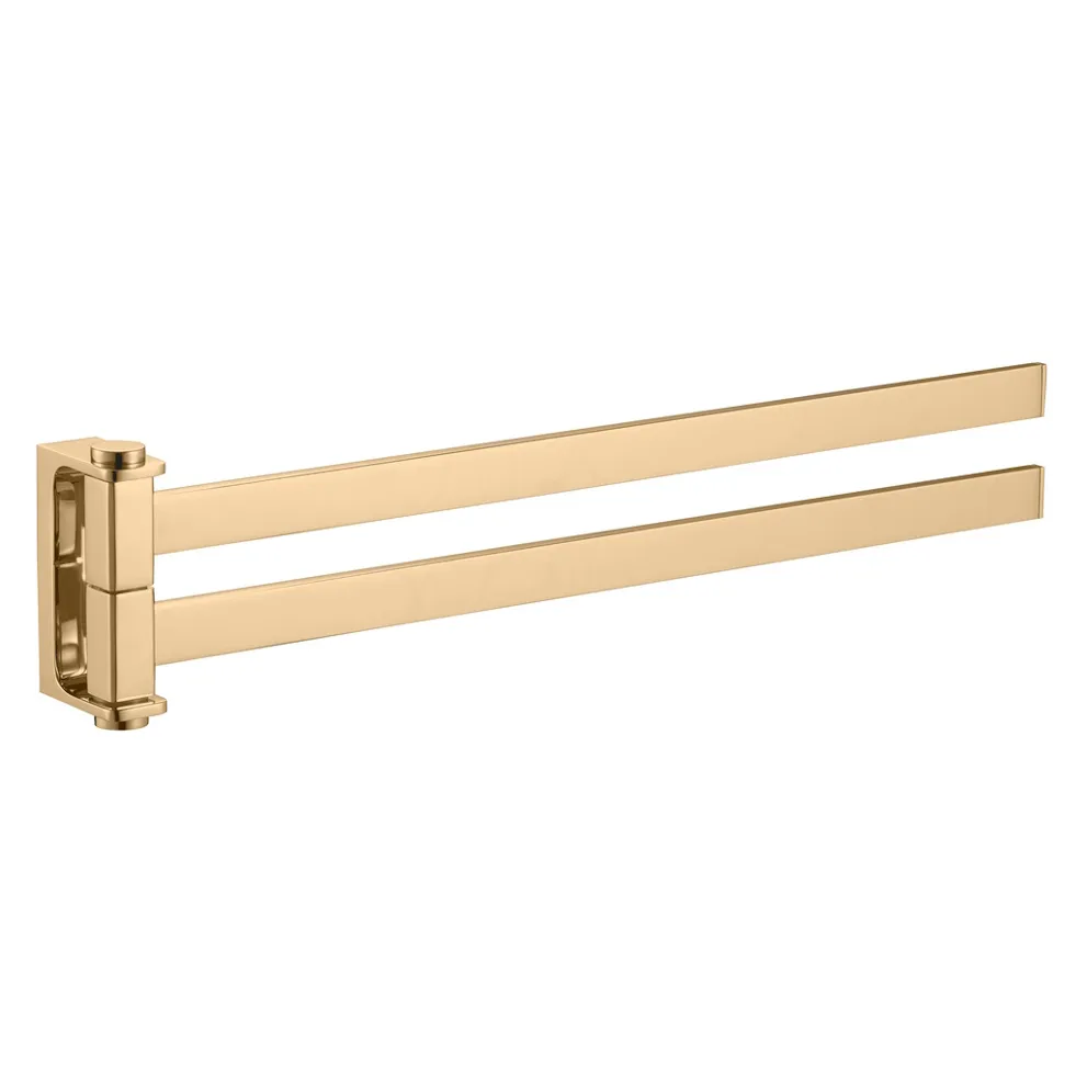 Полотенцедержатель поворотный Rav Slezak NIL NLA0602Z, золото