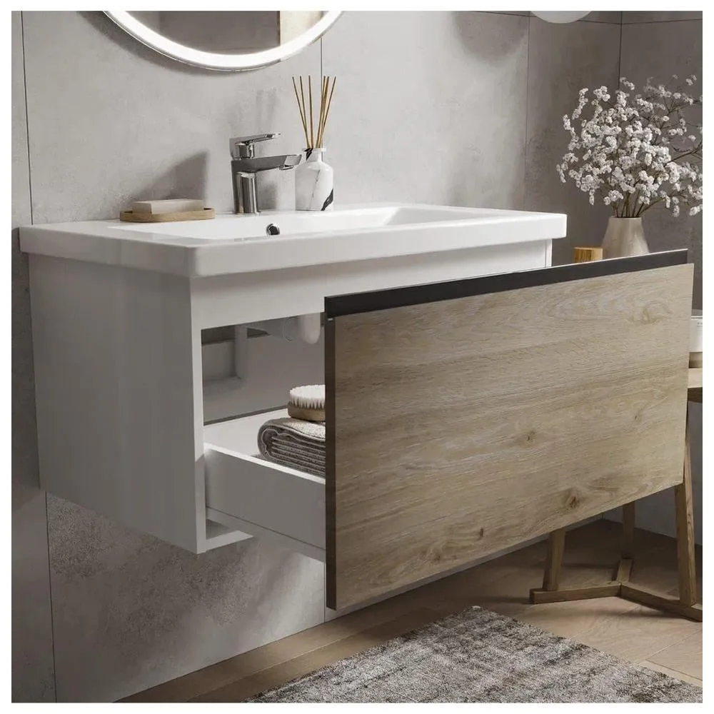 Тумба под раковину подвесная VIGO Cross 405, 80 см