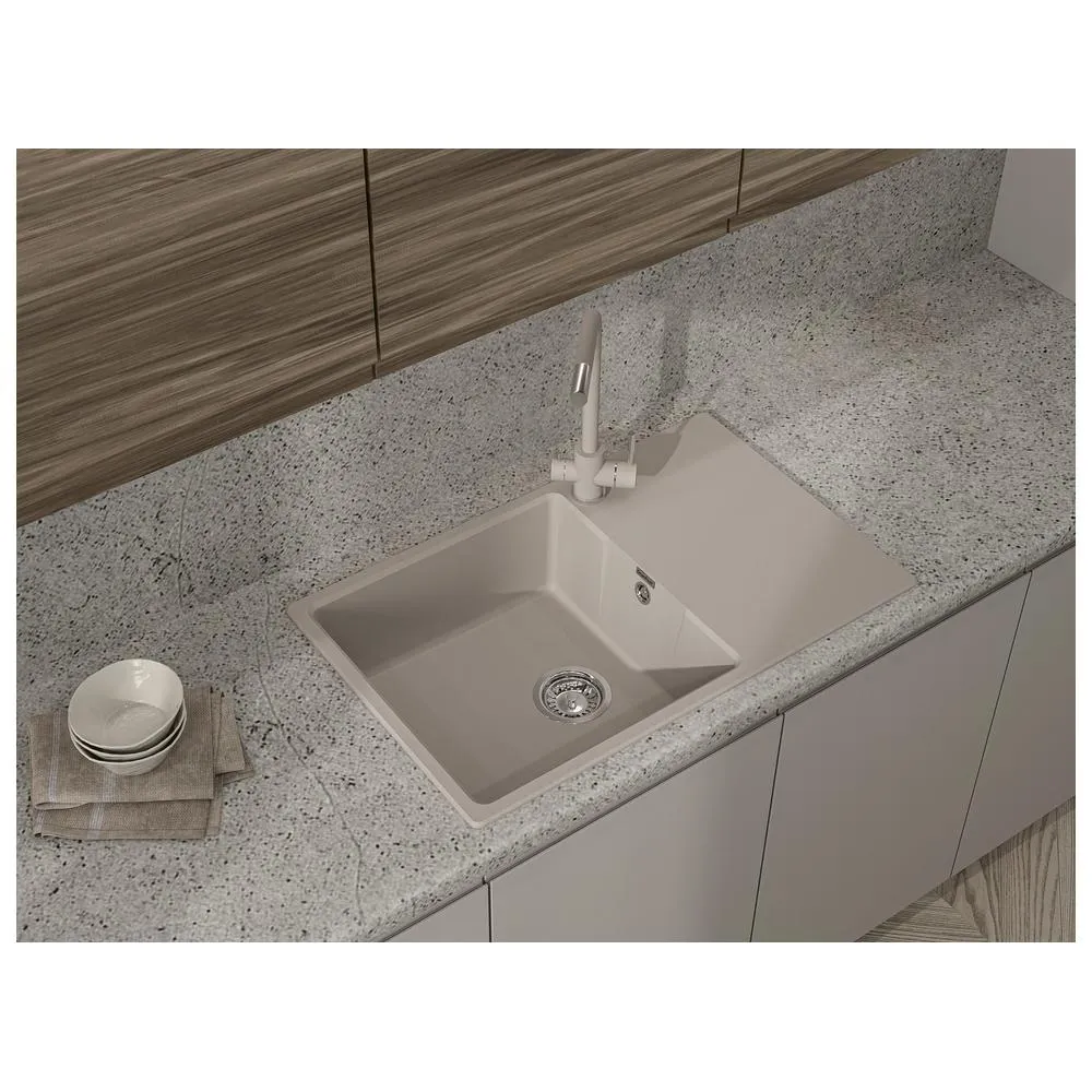 Кухонная мойка GranFest URBAN 678L, песочный