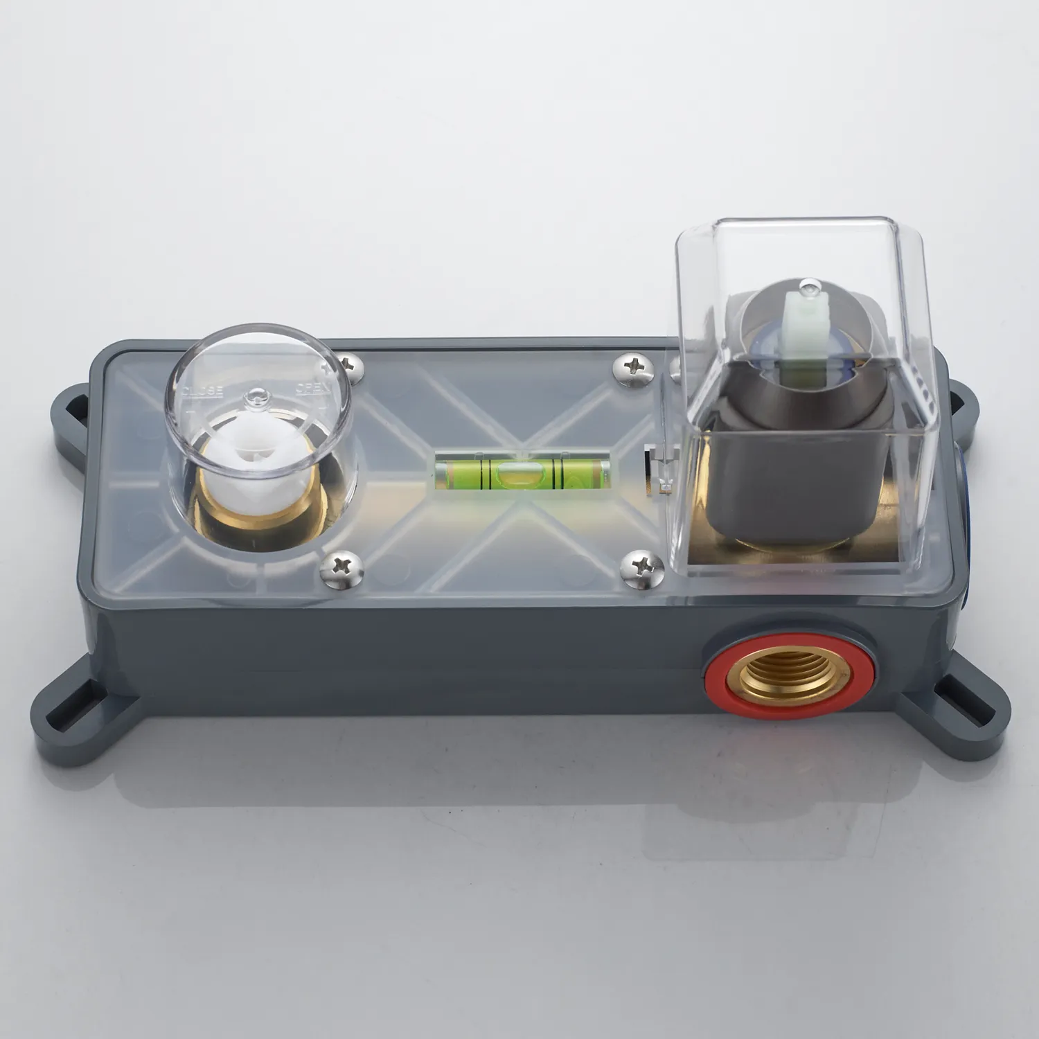 Смеситель для раковины встраиваемый Shevanik S9941T, оружейная сталь