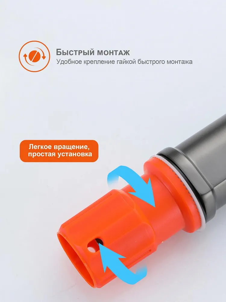 Смеситель для раковины Prohanss P66.10.09, графит