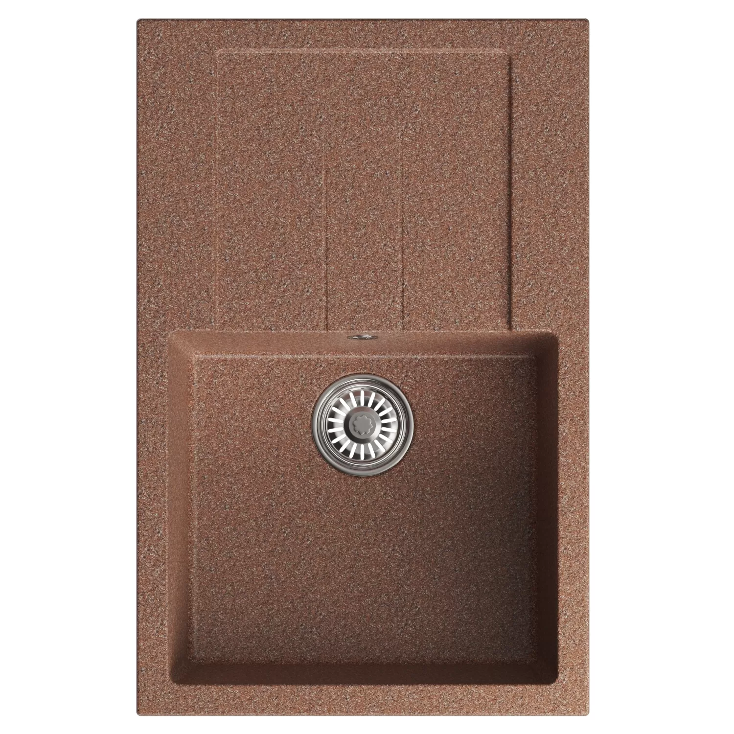 Мойка MIXLINE ML-GM31 с крылом  терракотовая (307) 770*500*190мм NEW (552188)