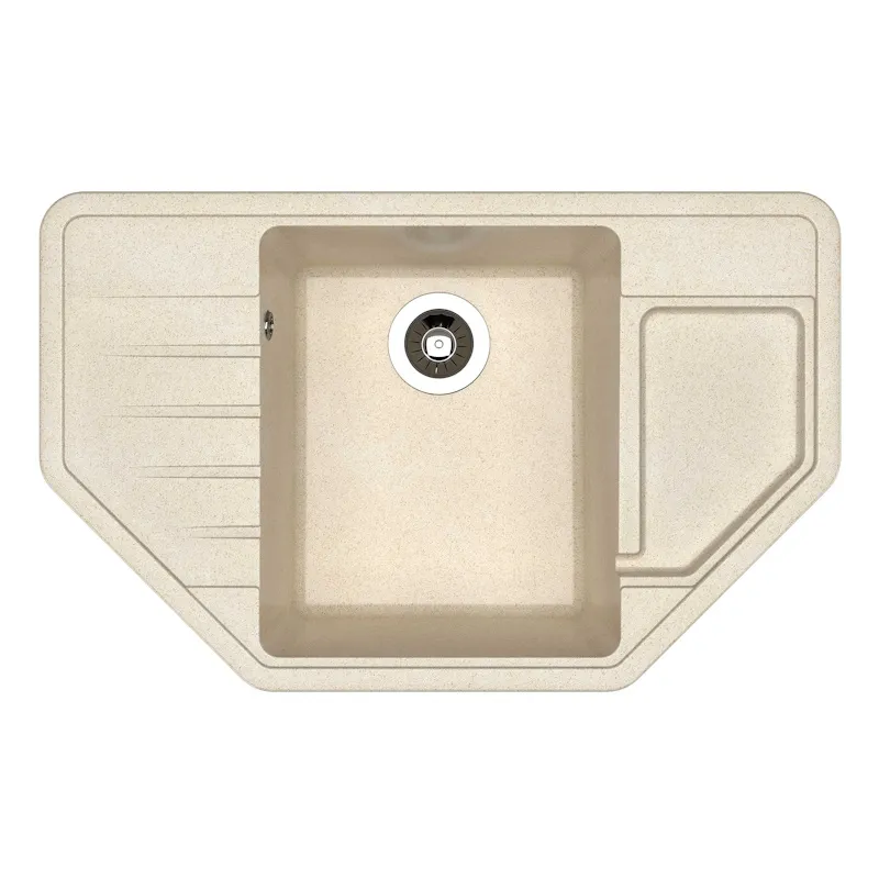 Кухонная мойка Dr. Gans РИО 25.080.C0800.403, латте