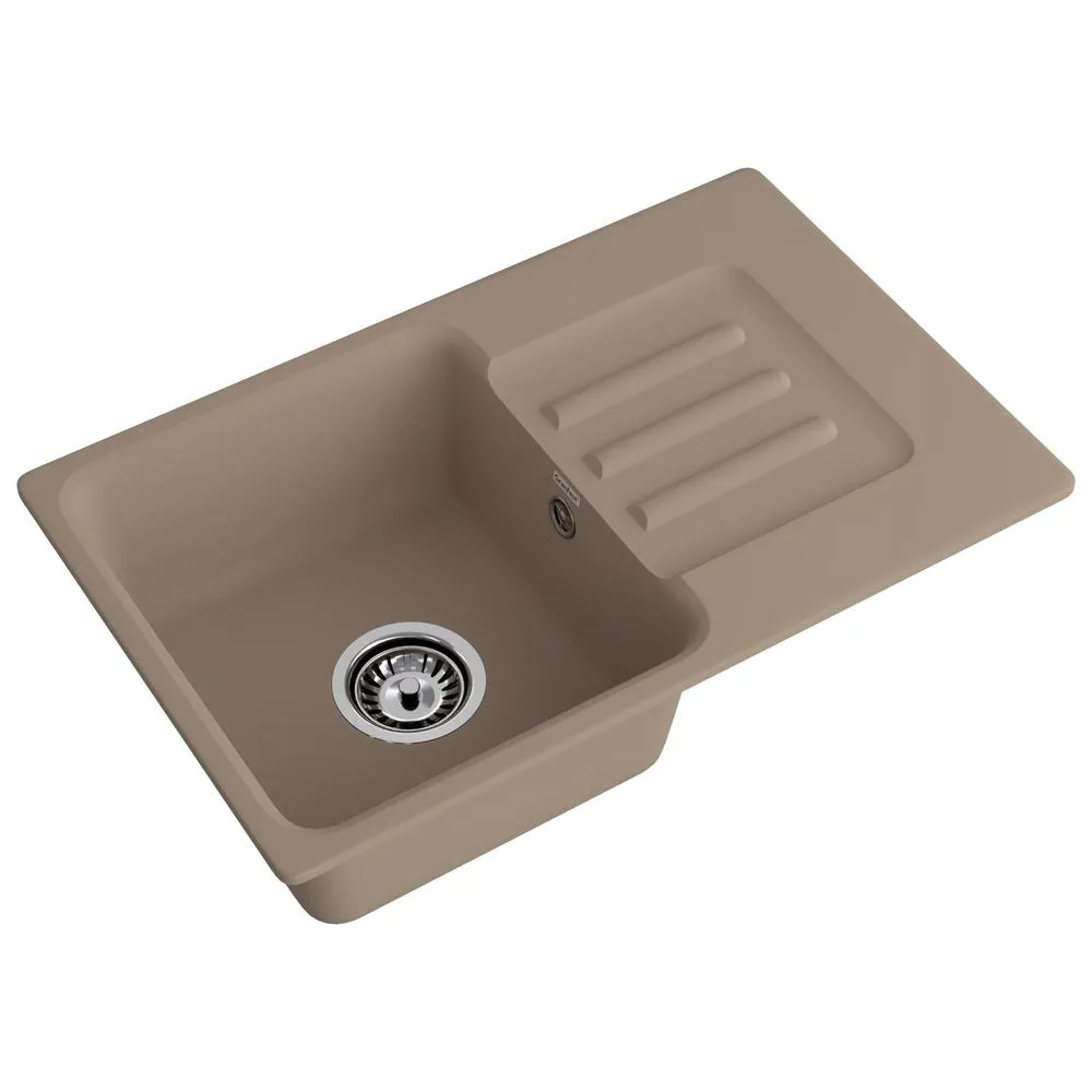 Кухонная мойка GranFest SMART 680L, песочный