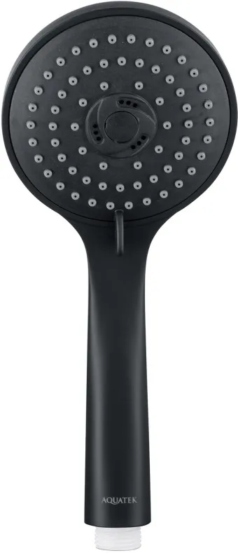 Ручной душ AQUATEK AQ2003MB 3jet, матовый черный