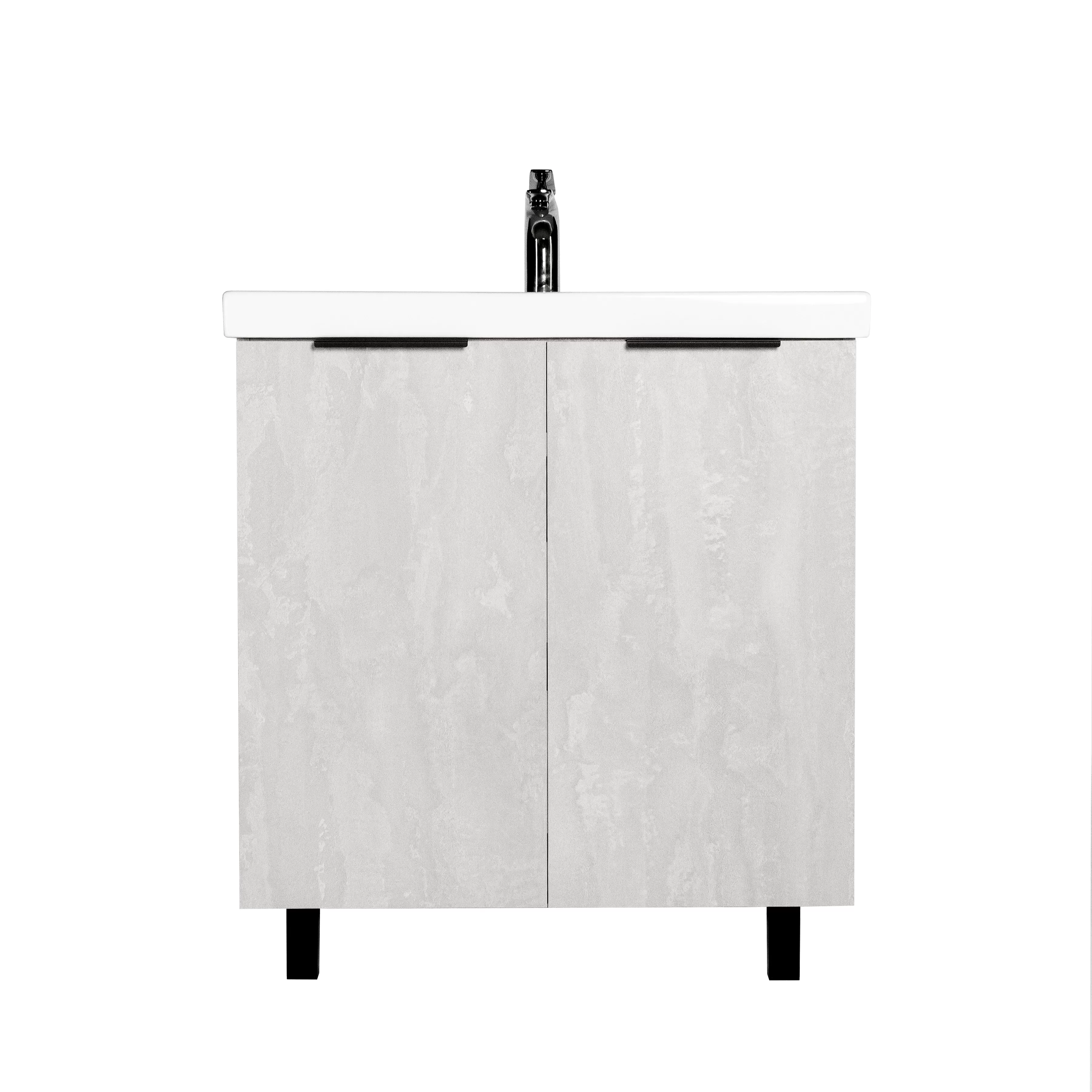 Тумба VIANT "Берлин" MODUO 80 2 ств цемент 441х766х820 (VBER80MDC-T2ST)