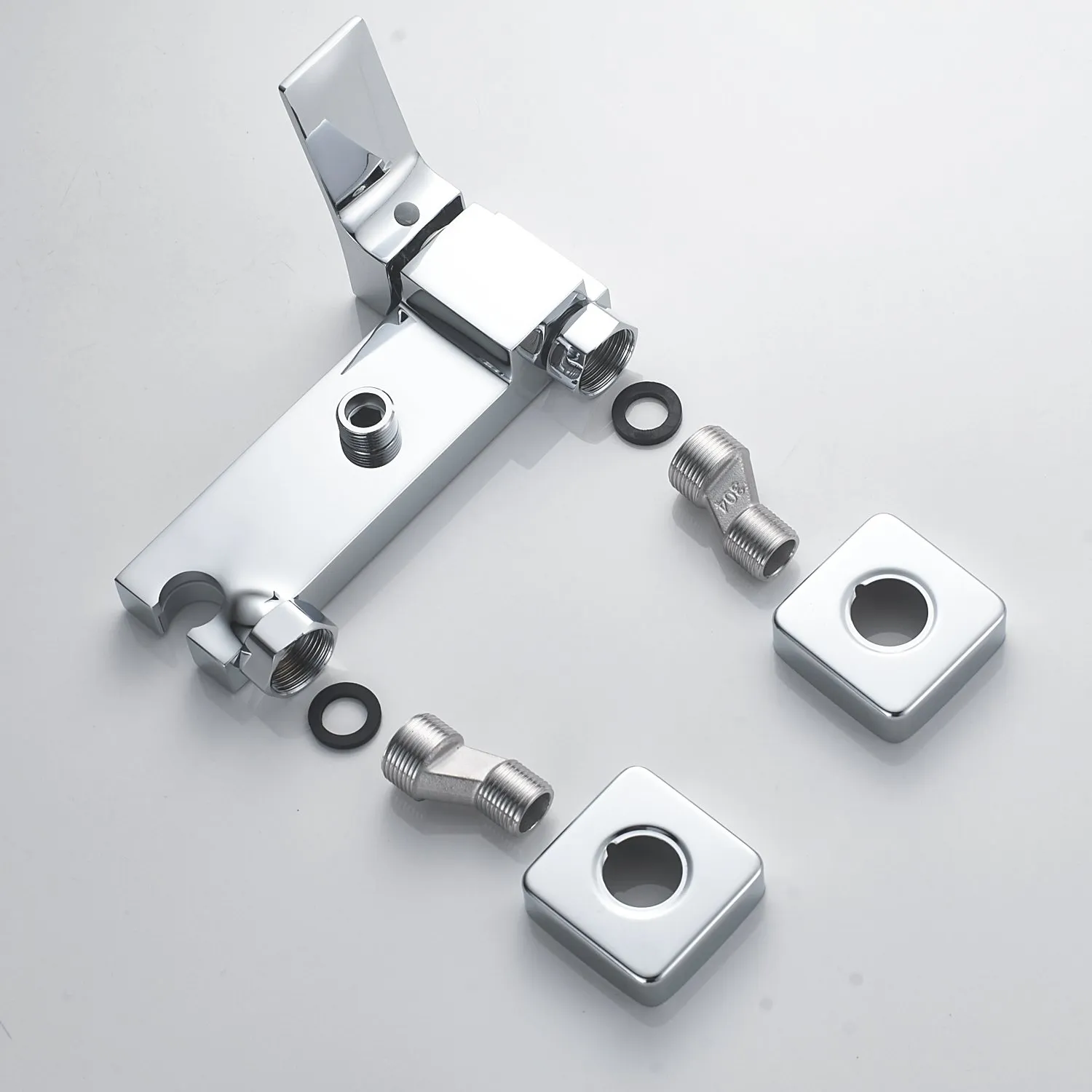 Гигиенический душ со смесителем Shevanik S4005-1, хром