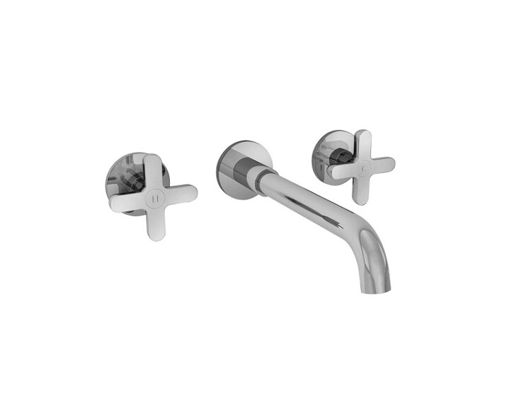 Смеситель для раковины Fantini Icona Classic, Matt British Gold PVD (53 P6 R013B)