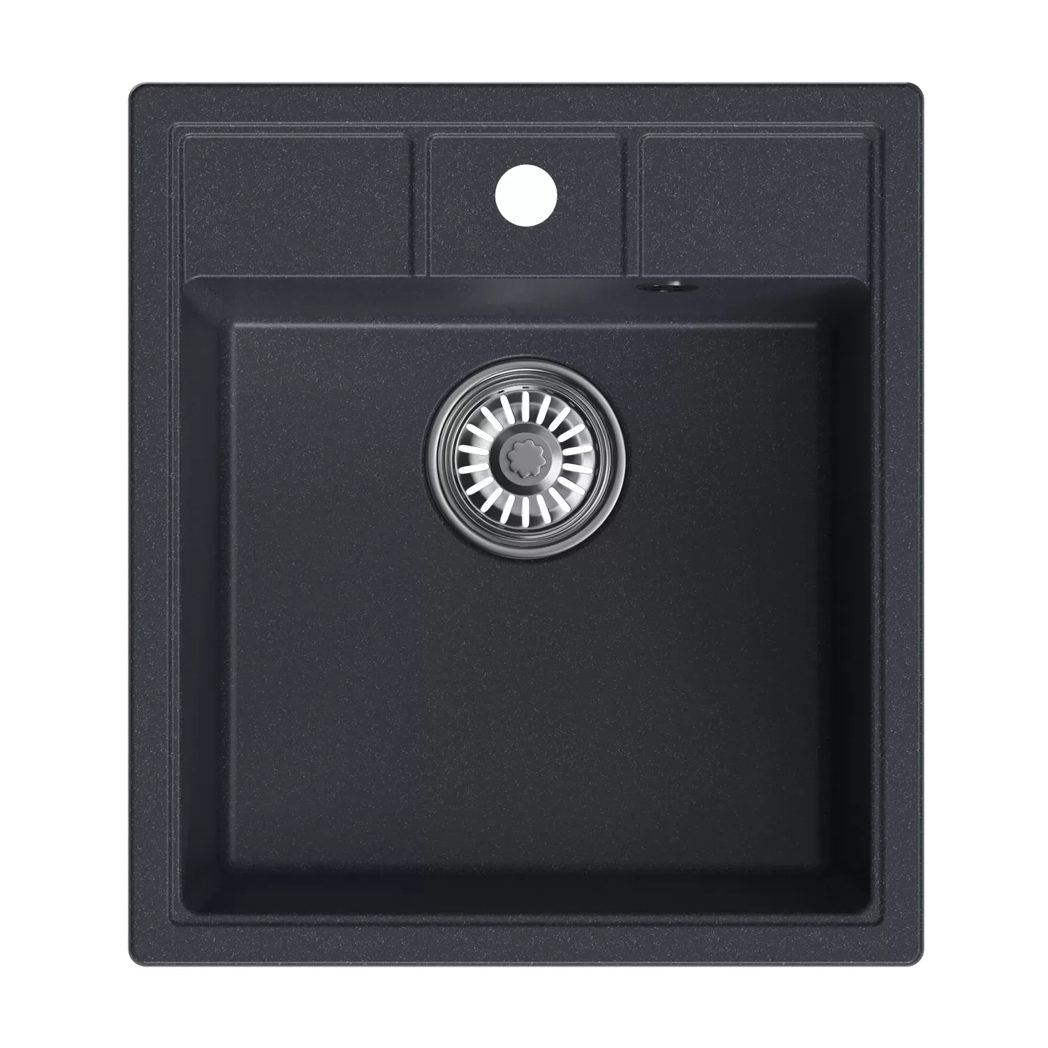 Мойка MIXLINE ML-GM28 антрацит (343)  450*500*190мм NEW (552184)