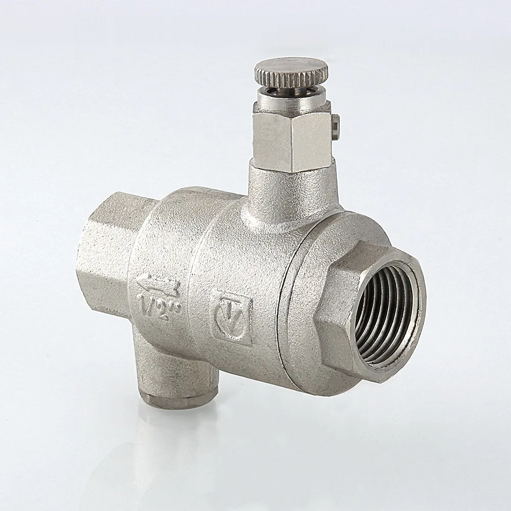 Обратный клапан с дренажем и воздухоотводчиком Valtec 3/4" (VT.171.N.05)