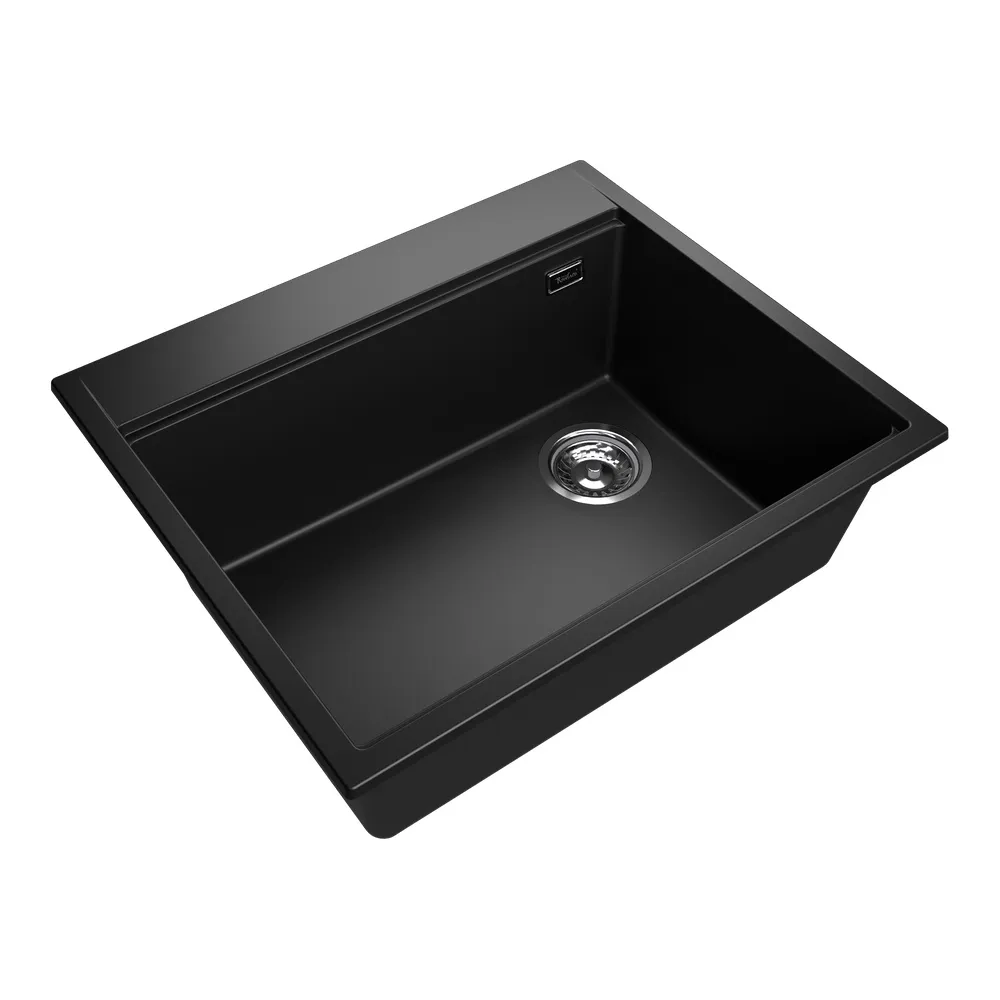 Кухонная мойка Rivelato TESORO TR-605-R, антрацит