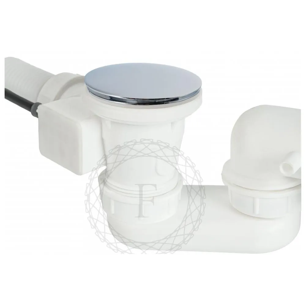 Слив-перелив (полуавтомат, 80 см.) FILARETE FL80CR, хром