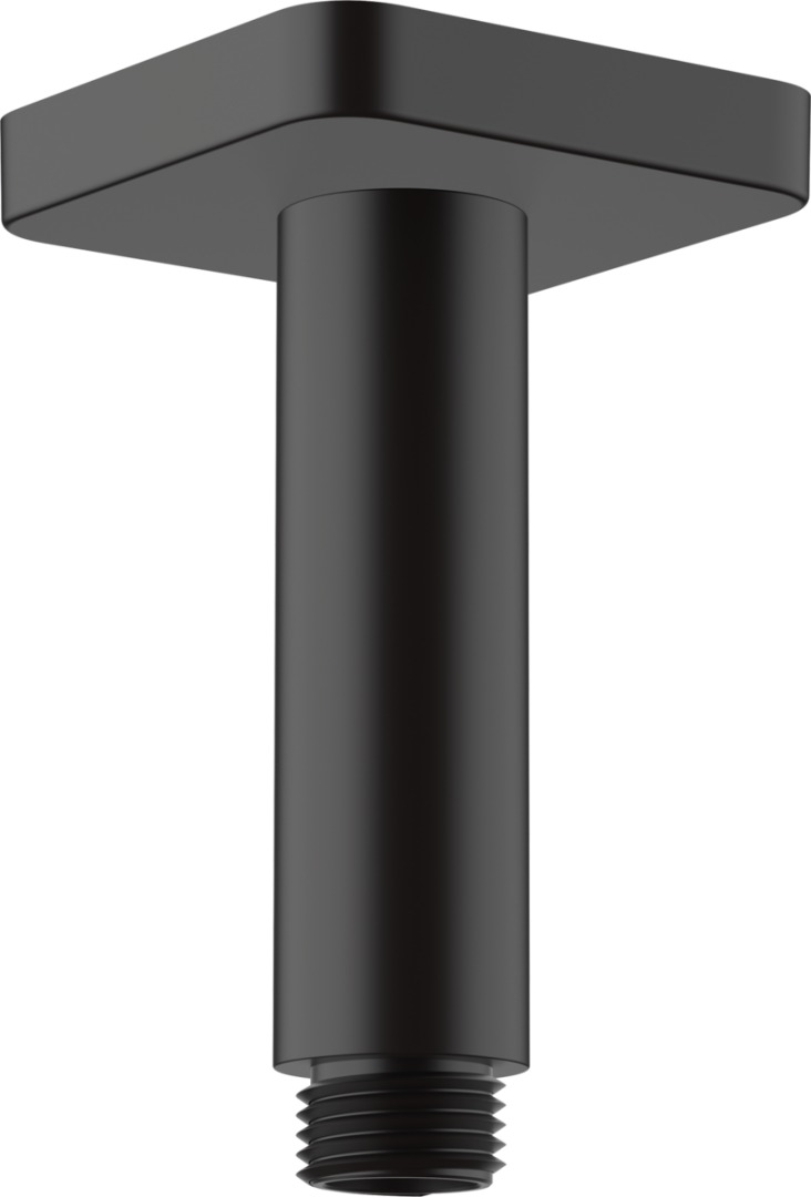 Держатель для верхнего душа HANSGROHE Vernis Shape 100 мм, матовый чёрный (26406670)