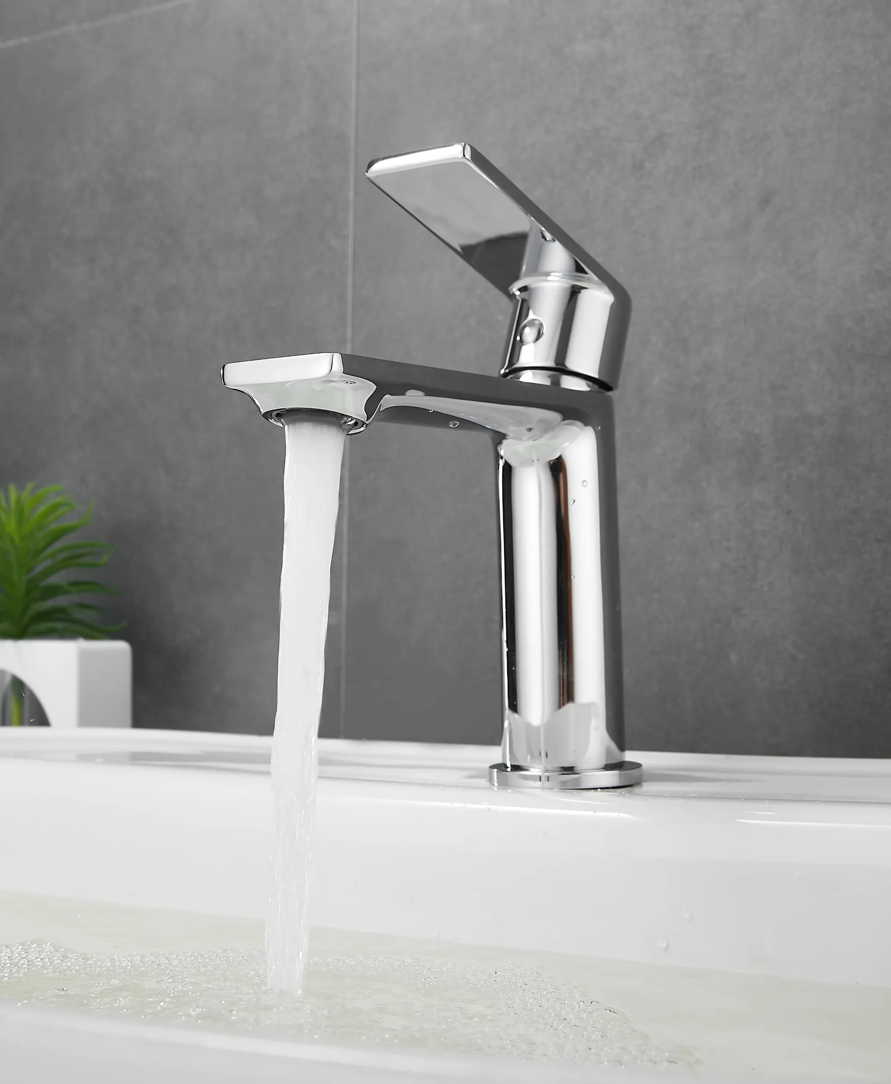 Смеситель для раковины Haiba HB10639, хром