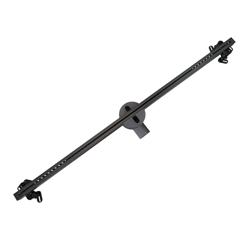 Душевой трап линейный (щелевой) Knotlor SDRS1000GM, вороненая сталь